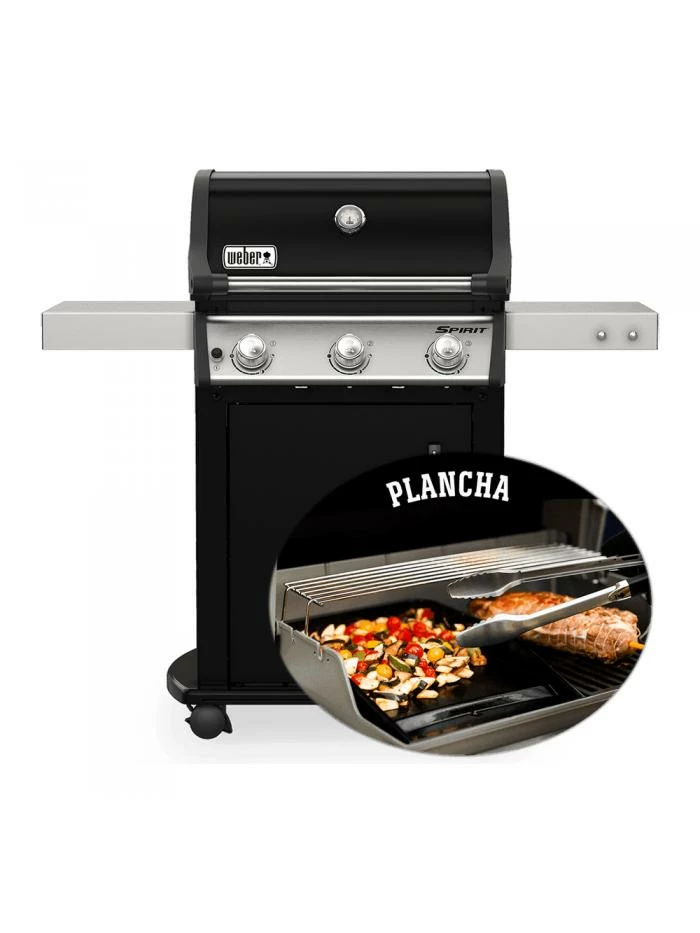 Barbecue à Gaz Spirit E-315 Avec Plancha - Weber 3 Barbecue à Gaz Spirit E-315 Avec Plancha - Weber