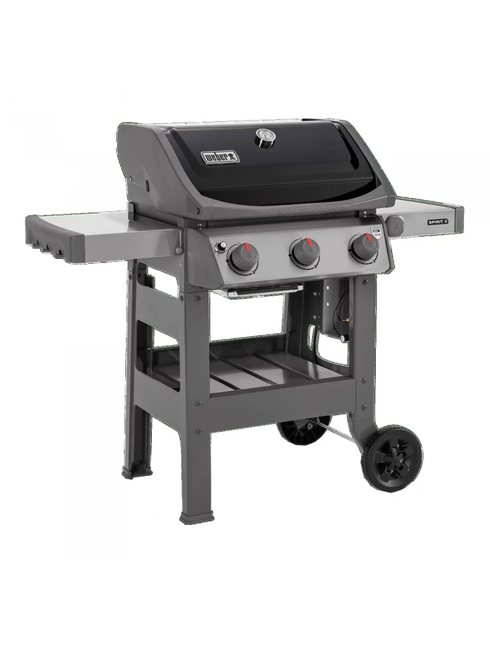 Barbecue Gaz Spirit II E-310 Noir Avec Plancha Émaillée - Weber 3 Barbecue Gaz Spirit II E-310 Noir Avec Plancha Émaillée - Weber
