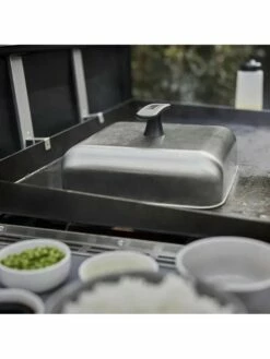 Couvercle De Cuisson Pour Plancha - Weber -France Barbecue Soldes 2024 couvercle de cuisson pour plancha weber 2