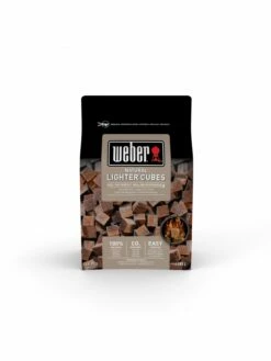 Cubes Allume-feux Bruns Boite De 48 Cubes - Weber