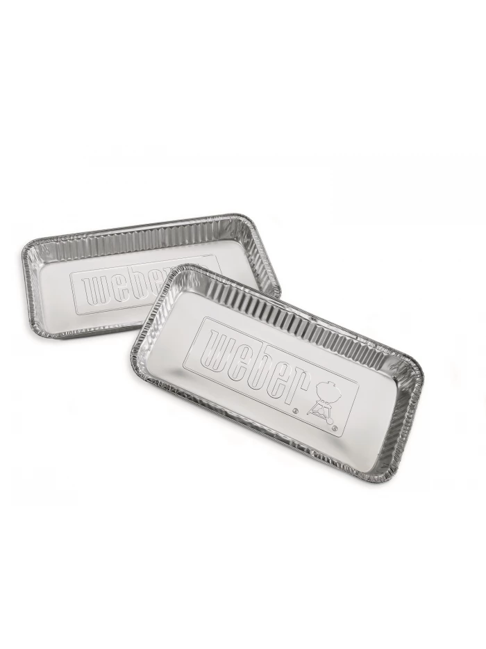 Grandes Barquettes En Aluminium Modèle XL 5 Pièces - Weber 4 Grandes Barquettes En Aluminium Modèle XL 5 Pièces - Weber – Image 2
