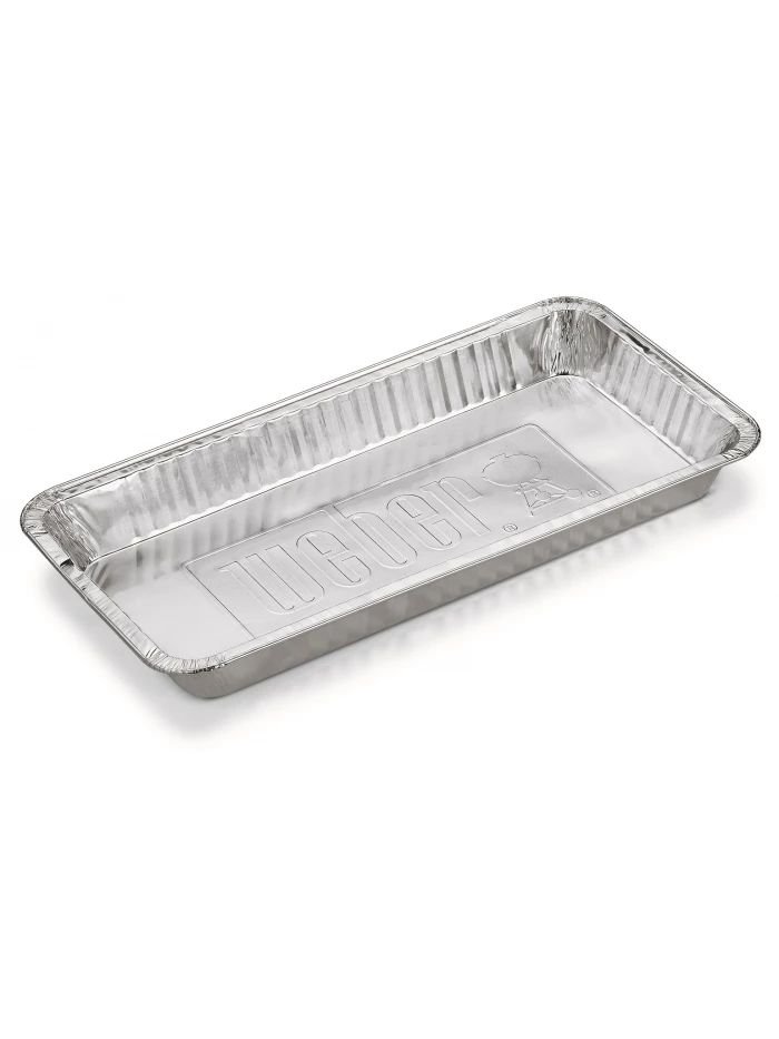 Grandes Barquettes En Aluminium Modèle XL 5 Pièces - Weber 3 Grandes Barquettes En Aluminium Modèle XL 5 Pièces - Weber