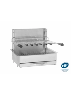 Gril à Encastrer Ou à Poser Inox 961.56 - Forge Adour