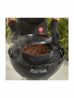 Cocotte 2 En 1 En Fonte D'acier Pour Gourmet BBQ System - WEBER 14 Cocotte 2 En 1 En Fonte D'acier Pour Gourmet BBQ System - WEBER -France Barbecue Soldes 2024 grille de saisie weber en fonte d acier pour gourmet bbq system 11