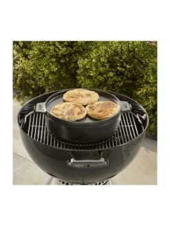 Cocotte 2 En 1 En Fonte D'acier Pour Gourmet BBQ System - WEBER 12 Cocotte 2 En 1 En Fonte D'acier Pour Gourmet BBQ System - WEBER -France Barbecue Soldes 2024 grille de saisie weber en fonte d acier pour gourmet bbq system 9