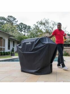 Housse Pour Barbecue à 3 Brûleurs - Char-Broil -France Barbecue Soldes 2024 housse pour barbecue a 3 bruleurs premium char broil 1