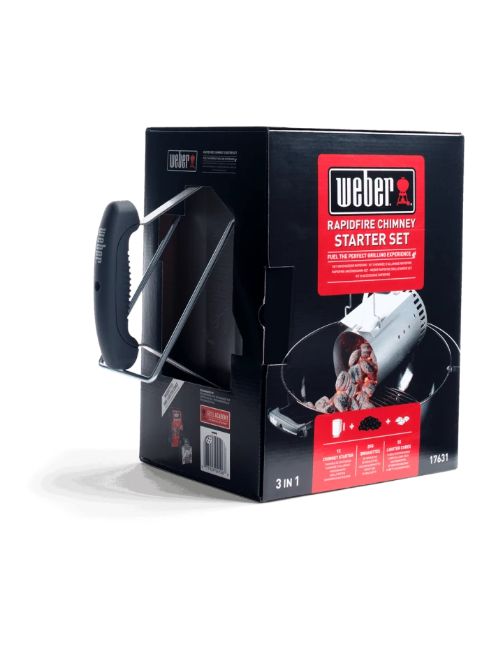 Kit Cheminée D'allumage Rapidfire Avec 2 Kg De Briquettes + Cubes Allume-feux - Weber 5 Kit Cheminée D'allumage Rapidfire Avec 2 Kg De Briquettes + Cubes Allume-feux - Weber – Image 3
