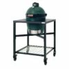 Barbecue Charbon PACK LARGE - Egg + Table Modulaire - Big Green Egg -France Barbecue Soldes 2024 large ensemble egg table modulaire big green egg