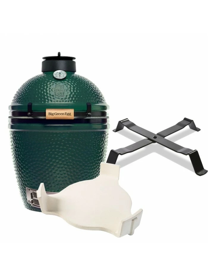 Pack Barbecue LARGE Avec Berceau De Table - Big Green Egg 2 Pack Barbecue LARGE Avec Berceau De Table - Big Green Egg