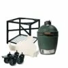 Barbecue Charbon PACK MEDIUM : Table Modulaire + Egg + Conveggtor - BIG GREEN EGG -France Barbecue Soldes 2024 pack medium table modulaire egg conveggtor big green egg