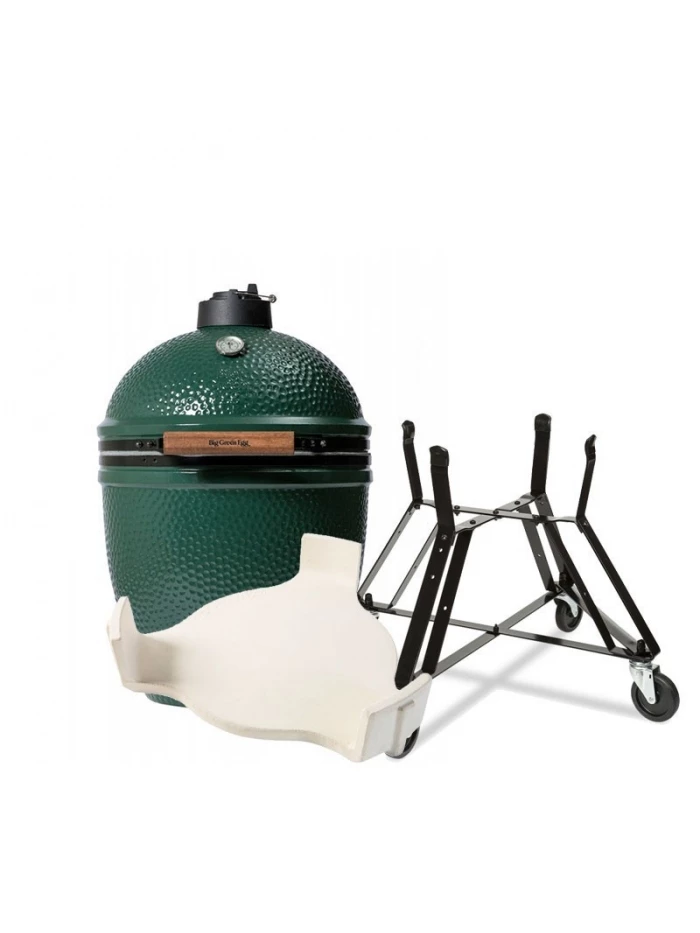 Barbecue Charbon Pack SMALL : Egg + Berceau + Conveggtor - BIG GREEN EGG 3 Barbecue Charbon Pack SMALL : Egg + Berceau + Conveggtor - BIG GREEN EGG