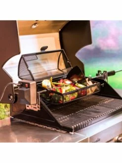 Panier à Rôtisserie à Mailles Fines - Char-Broil -France Barbecue Soldes 2024 panier a rotisserie a mailles fines char broil 4