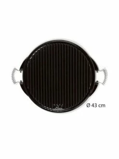 Plancha En Fonte Émaillée Ronde 43 Cm - Vaello Campos -France Barbecue Soldes 2024 plancha en fonte emaillee ronde 43 cm vaello campos 1