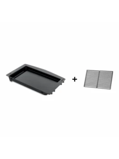 Plancha Pour Genesis + 1/2 Grille De Cuisson - WEBER