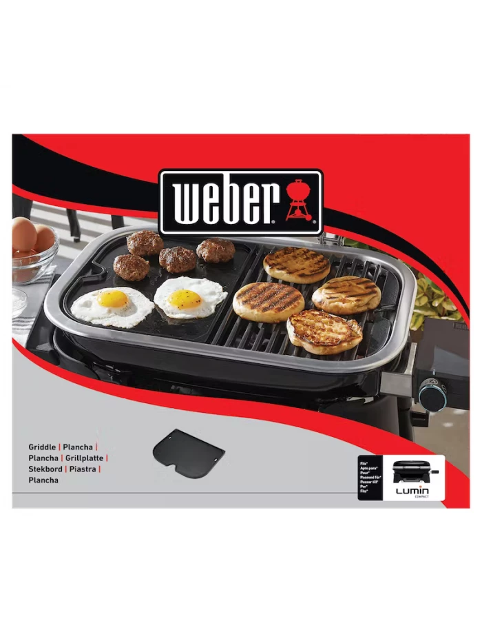 Plancha Pour Lumi Compact - Weber 4 Plancha Pour Lumi Compact - Weber – Image 2