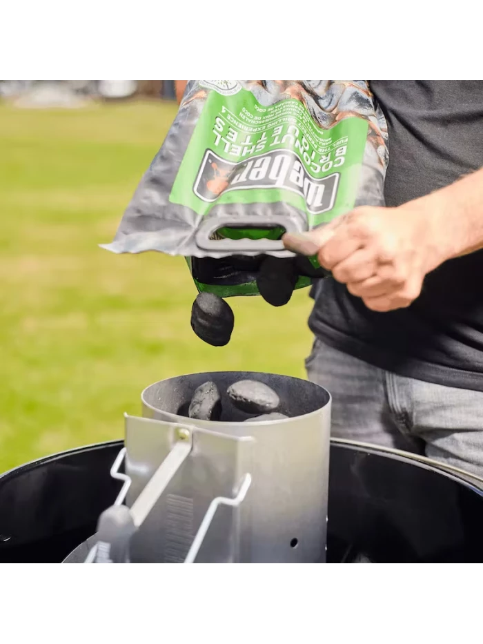 Sac De 8kg De Briquettes De Noix De Coco - Weber 4 Sac De 8kg De Briquettes De Noix De Coco - Weber – Image 2