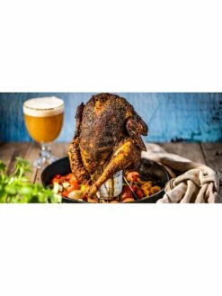 Support De Poulet Pliant Pour Canette De Bière - BIG GREEN EGG -France Barbecue Soldes 2024 support de poulet pliant pour canette de biere big green 1