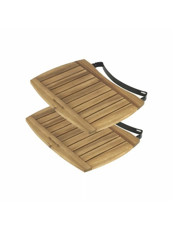 Tablettes Latérales En Acacia Medium - Big Green Egg 3 Tablettes Latérales En Acacia Medium - Big Green Egg