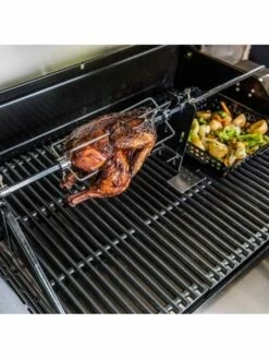 Tournebroche - Char-broil -France Barbecue Soldes 2024 tournebroche char broil 1