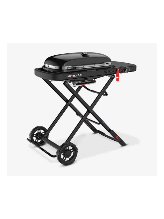 Weber Traveler Barbecue Gaz - Stealth Edition - Black 3 Weber Traveler Barbecue Gaz - Stealth Edition - Black