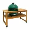 Barbecue Charbon PACK XL/LARGE Egg + Table Acacia - Big Green Egg -France Barbecue Soldes 2024 xl egg ensemble egg table acicia big green egg